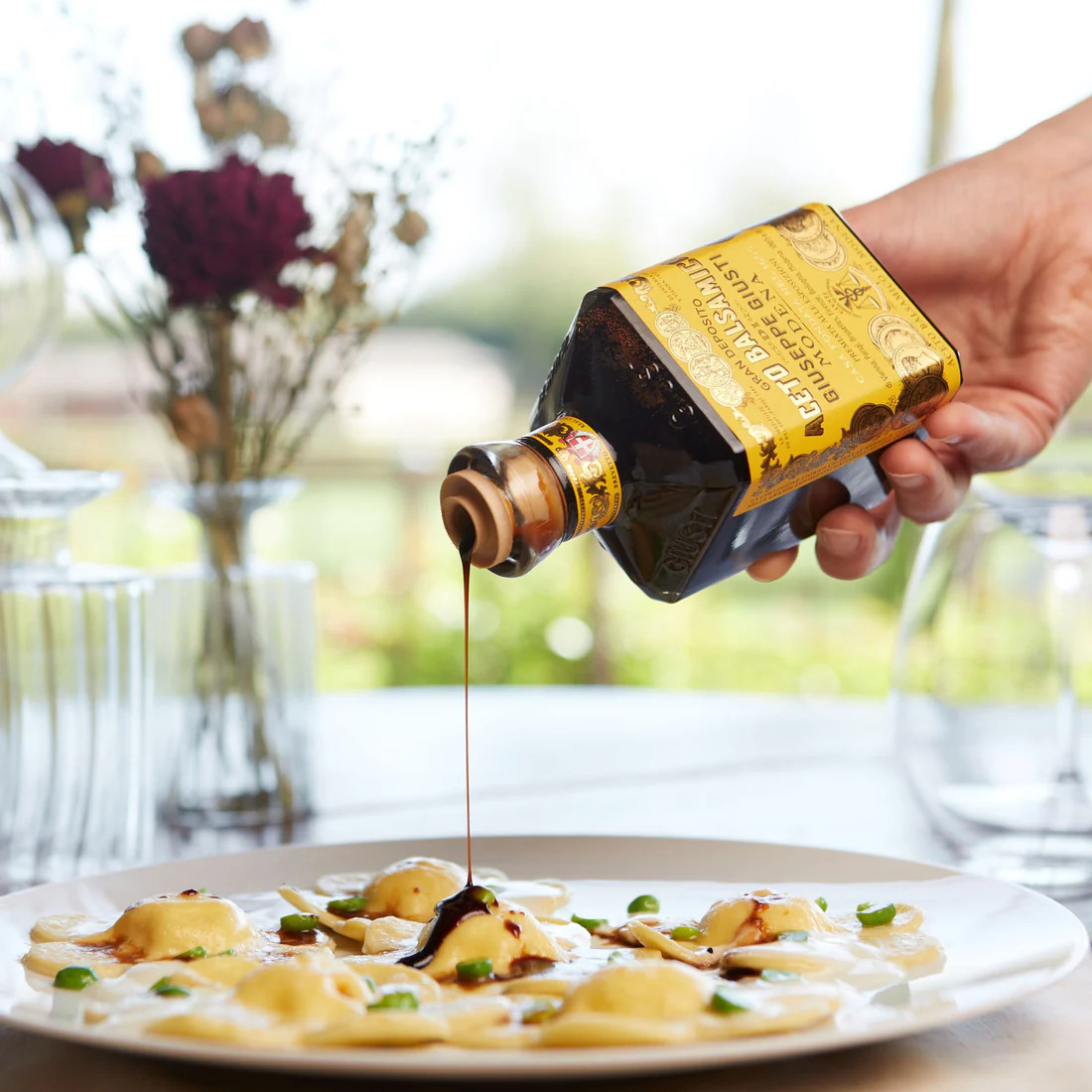 4 médailles d'or vinaigre balsamique giusti